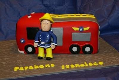 Fireman Sam - Cake by Isabel Sousa