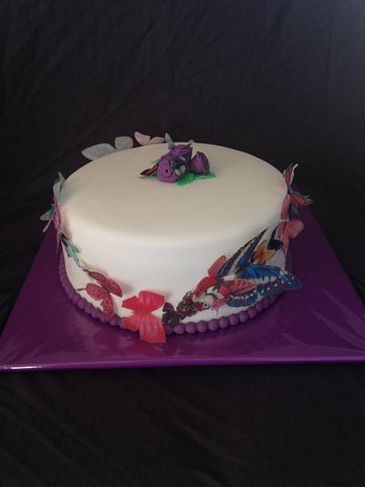 Butterfly cake - Cake by Vera12345