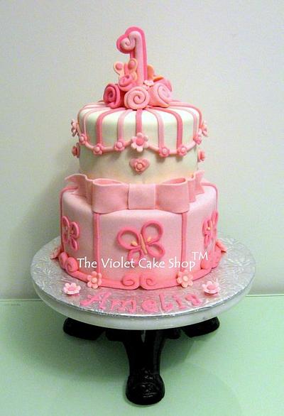 Pink Pink! (2 Tier Version of my Pink Pink Pink!) - Cake by Violet - The Violet Cake Shop™