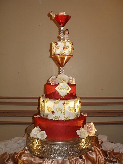 Gilbert and Quileen's wedding cake - Cake by Patrice Pelayo