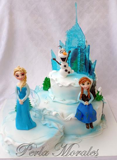 Frozen Cake - Cake by PerlaMorales