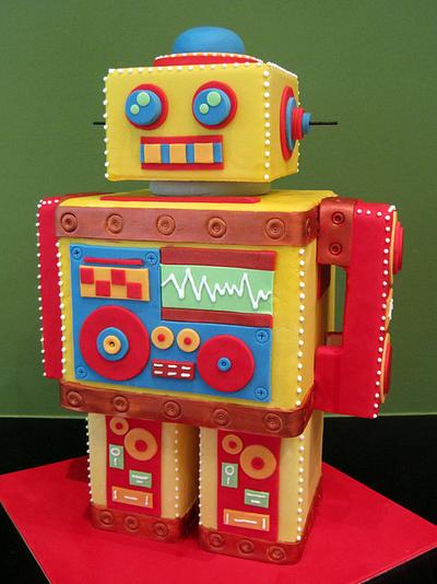Mr Roboto - Cake by Nicholas Ang
