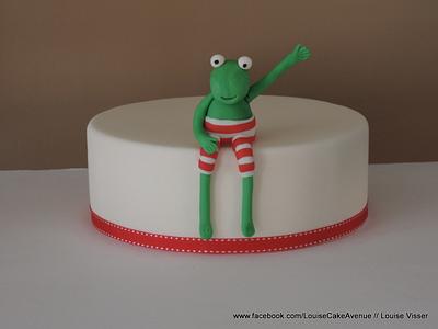 kikker (frog) - Cake by Louise