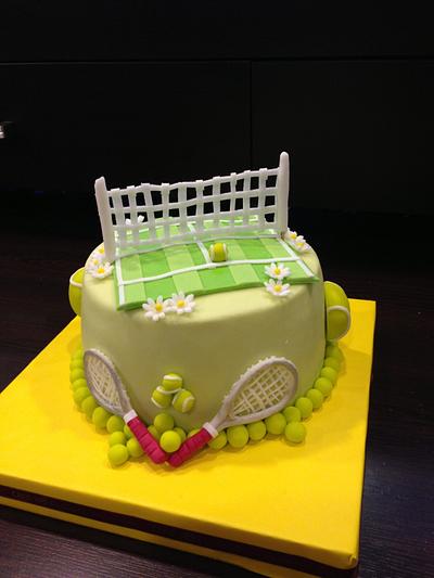 Birthday cake for a tennis player - Cake by Cake Lounge 