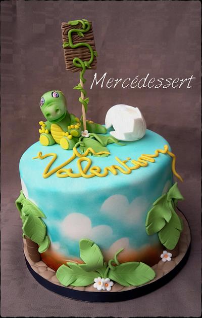 Baby Dinosaur Cake - Cake by Mercedessert