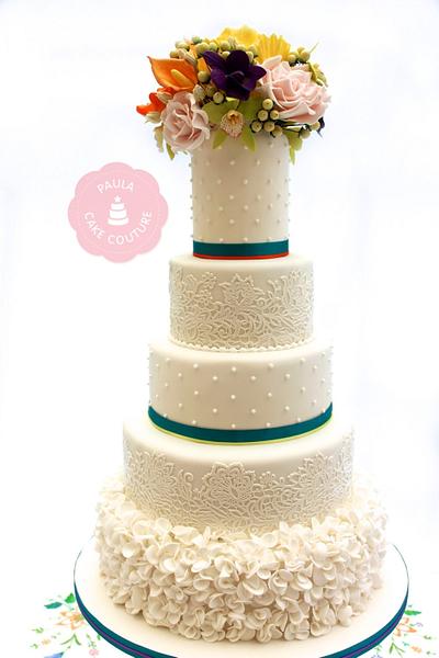 Floral Opulence - Cake by Paulacakecouture