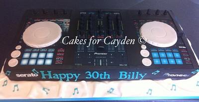 Pioneer DJ Decks Cake - Cake by Nichola