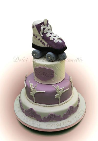 Skating cake - Cake by Dolci Chicche di Antonella
