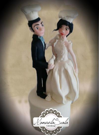 Wedding cake topper - Cake by manuela scala