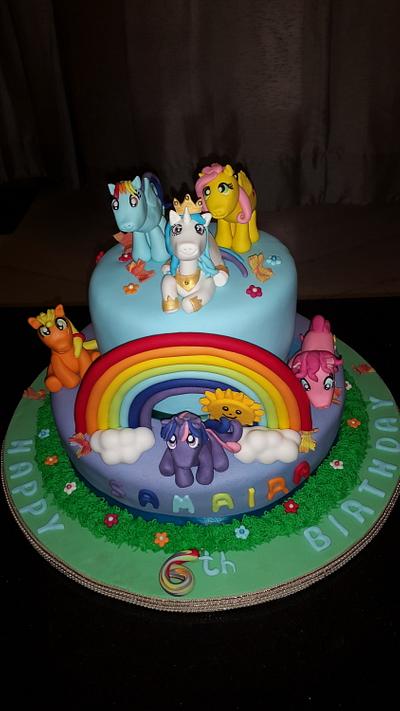 My little pony theme cake - Cake by Mayascreations