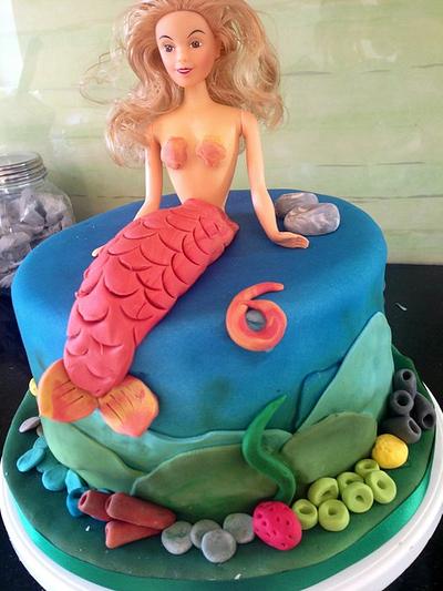 Mermaid Cake - Cake by MorleysMorishCakes