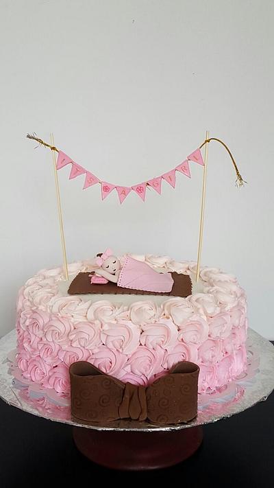 It's a Girl! - Cake by PoonamJ
