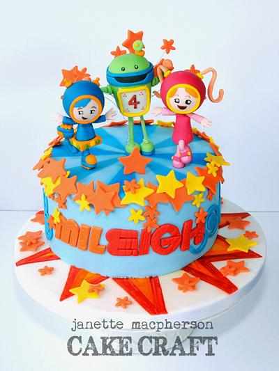 Team UmiZoomi Birthday cake - Cake by Janette MacPherson Cake Craft