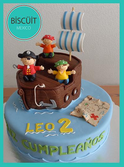 Cute Pirates - Cake by BISCÜIT Mexico