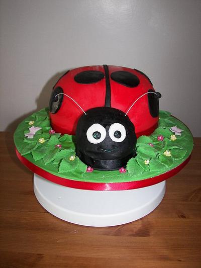 Ladybug cake! - Cake by SarahN