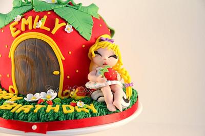 Strawberry Girl - Cake by Cake My Day