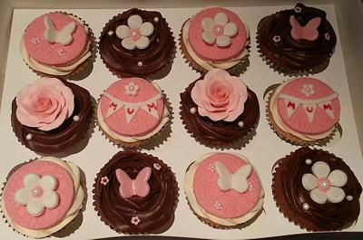 Mothers day cupcakes - Cake by Lou Lou's Cakes