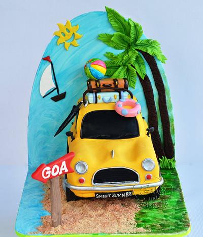 Sweet summer car cake  - Cake by Hima bindu