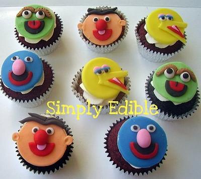 Sesame Street Cupcakes - Cake by Shelly-Anne