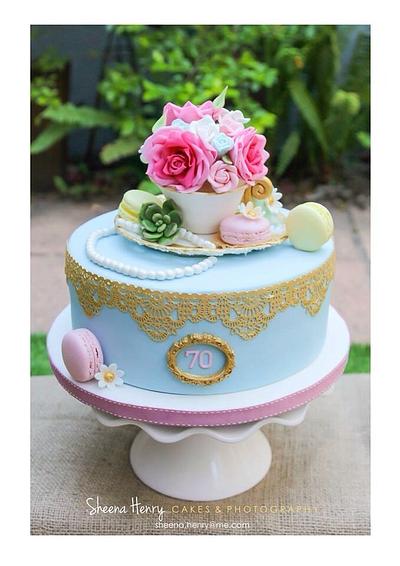 Tea cup cake - Cake by Sheena Henry
