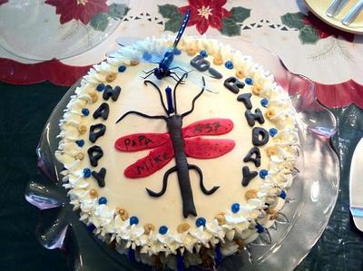 Dragonfly - Cake by Debbie