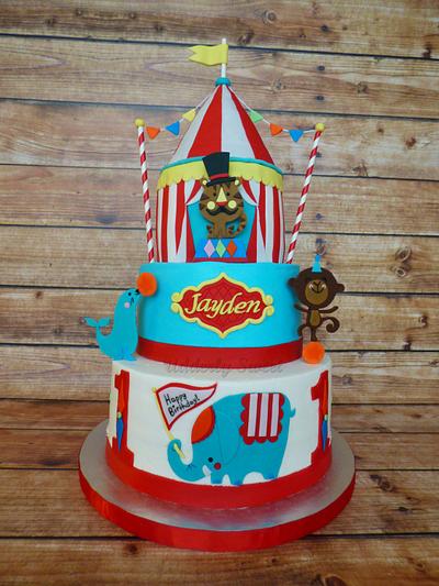 It's A Circus Out There! - Cake by Michelle