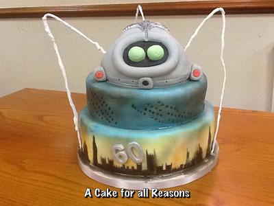 War of the Worlds  - Cake by Dawn Wells