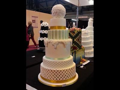 My award winning cake at Cake International last weekend. :-)  - Cake by Russelle Kilroe