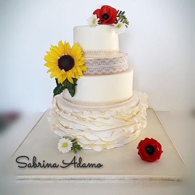 Country chic - Cake by Sabrina Adamo 