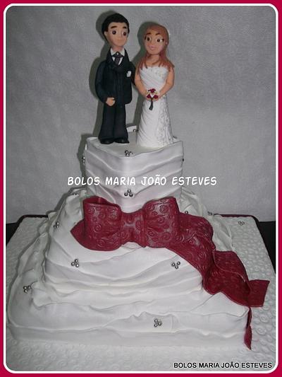 bolo de casamento  - Cake by esteves