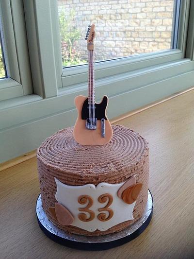 Fender Telecaster - Cake by KarenSeal