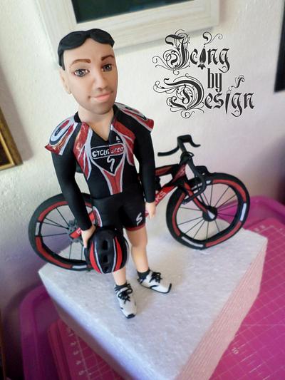 I want to ride my bicycle  - Cake by Jennifer