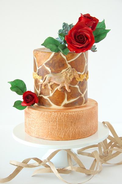Safari Themed Cake - Cake by Cookie Hound!