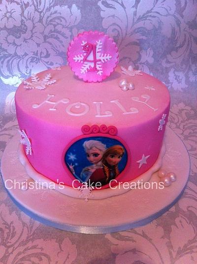 Frozen - Cake by christinascakes