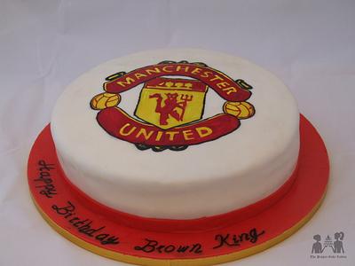 "Manchester United" cake - Cake by The Prague Cake Ladies