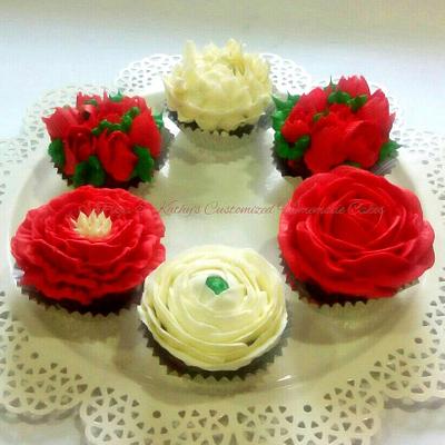 Cup cake love - Cake by Chanda Rozario
