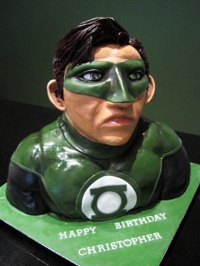 The Green Lantern - Cake by Nicholas Ang