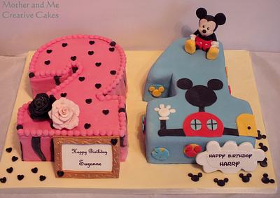 2 in 1!!!! - Cake by Mother and Me Creative Cakes