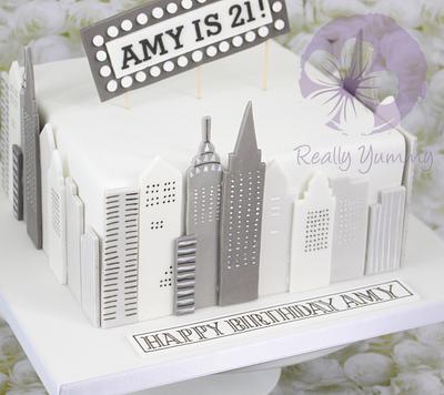 New York birthday cake - Cake by Really Yummy