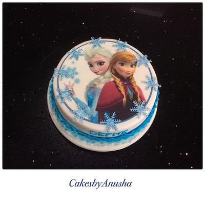 Frozen cake. - Cake by CakesbyAnusha
