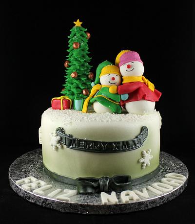 Merry christmas - Cake by Recreax