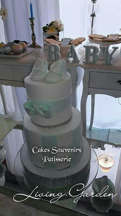 Baby Shower Cake - Cake by Claudia Smichowski