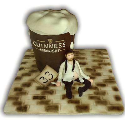 beer guiness - Cake by nef_cake_deco