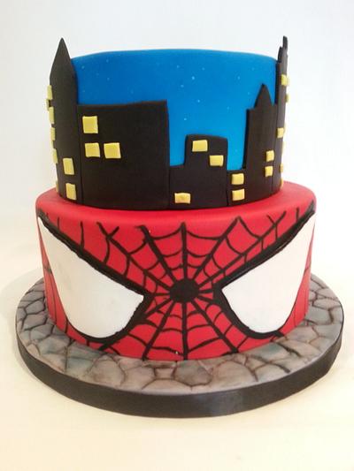 spiderman cake - Cake by Martina Kelly