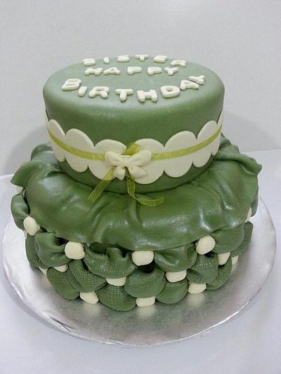 Birthday cake - Cake by SerwaPona
