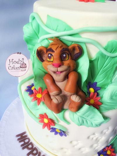 Baby Simba Cake😍🦁👶🏻 - Cake by Hend Taha-HODZI CAKES