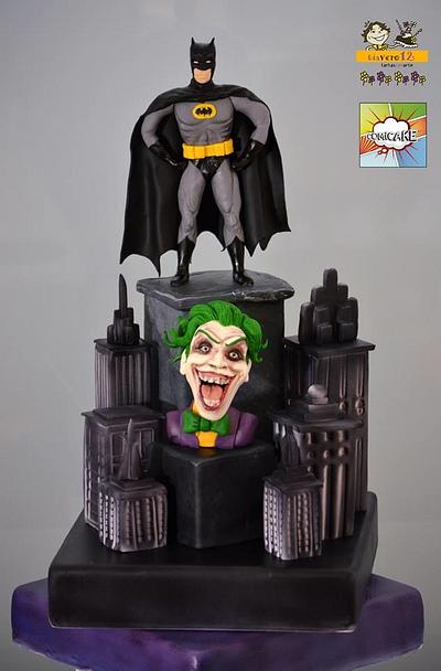 Batman - COMICAKE collaboration 2015 - Cake by Verónica García