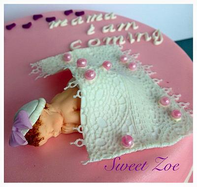Coming Baby - Cake by Dimitra Mylona - Sweet Zoe Cakes