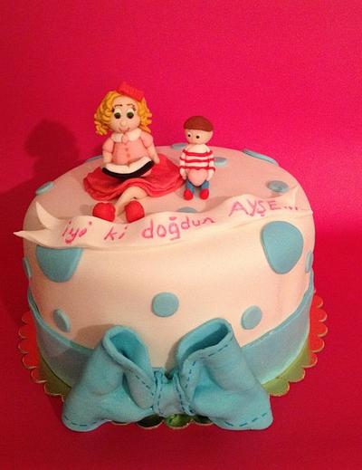 Mom&Son Cake - Cake by PastaLaVistaCakes