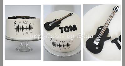guitar cake - Cake by edda